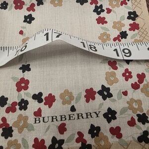 Burberry Floral Print Fabric